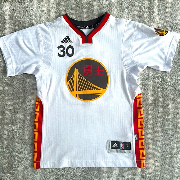 Adidas Steph Curry Chinese New Year Special edition Youth Jersey